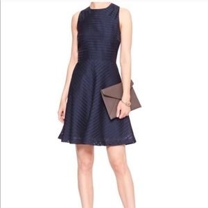 NWT banana republic navy blue dress